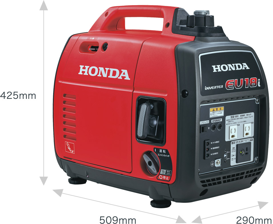楽天市場】HONDA 発電機 ホンダ インバーター発電機 EU18iT ポータブル
