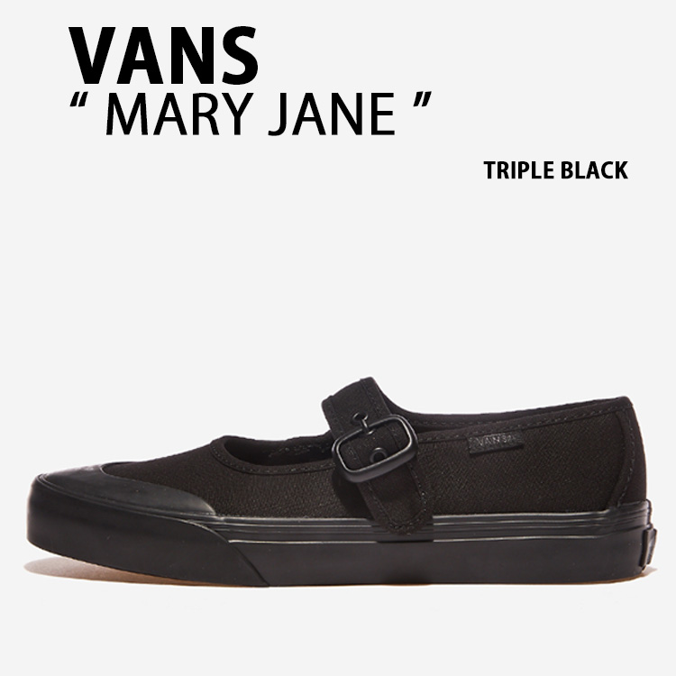楽天市場】VANS バンズ スニーカー MARY JANE TRIPLE BLACK