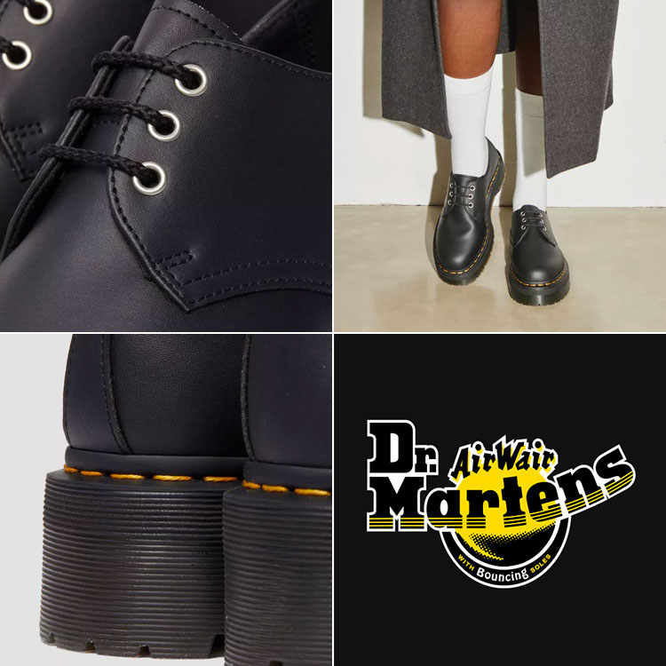 Dr.Martens ドクターマーチン CARAYA レザー ブラック UK5 Dr.Martens