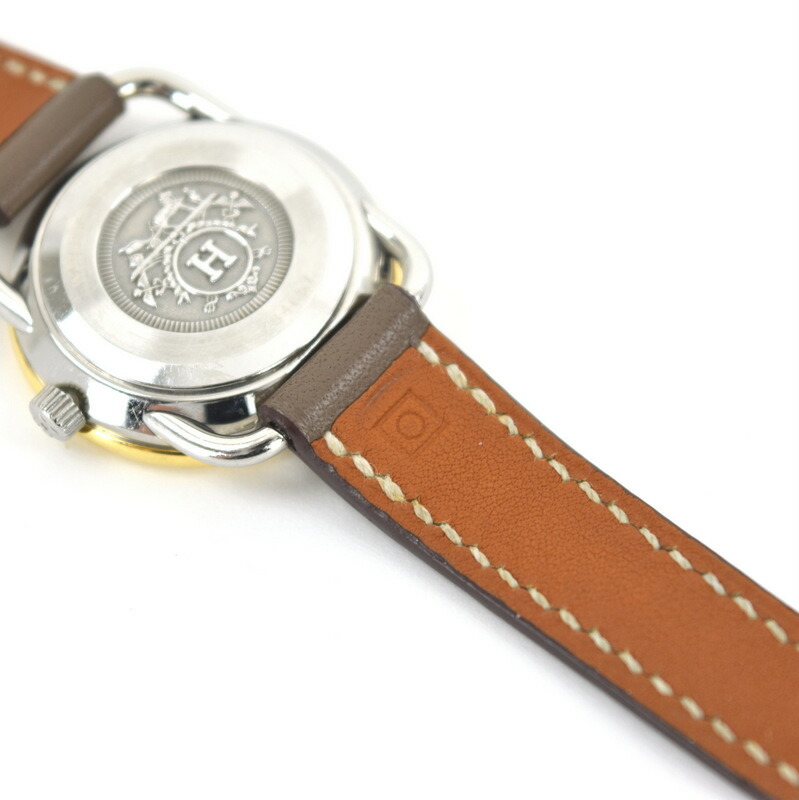 楽天市場】エルメス アルソー レディースウォッチ SS×GP 革ベルト