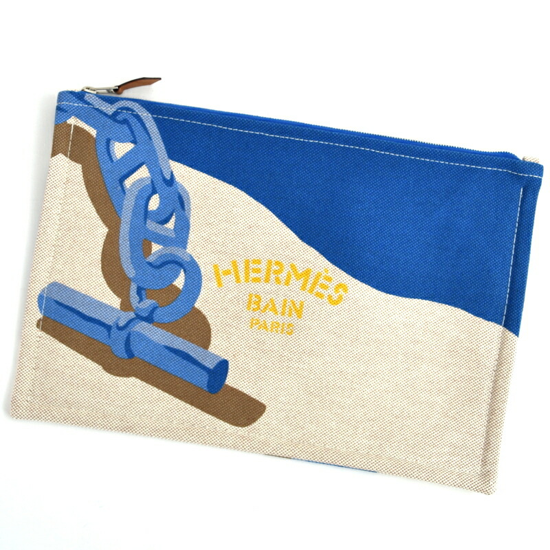 楽天市場】エルメス ポーチ レディース ヨッティングPM フラットポーチ