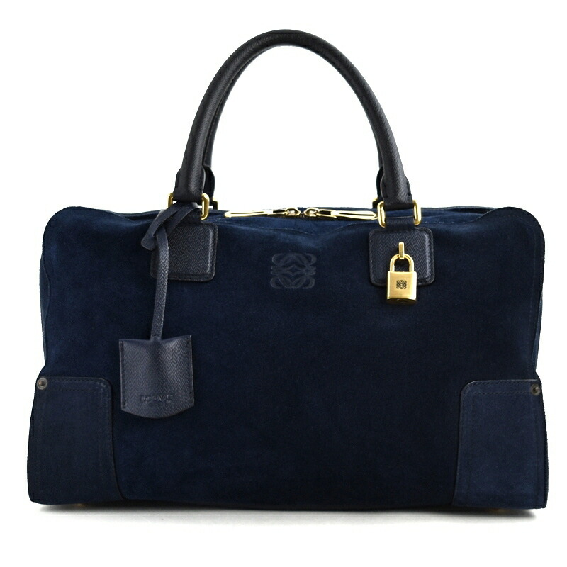 楽天市場】ロエベ バッグ アマソナ36 ボストンバッグ スエード