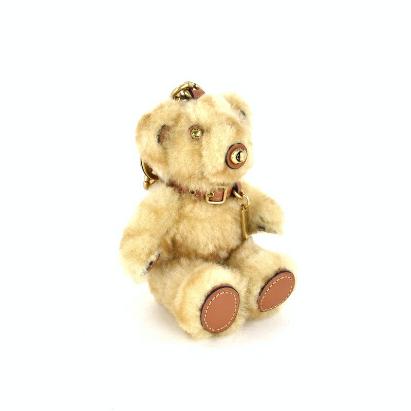 楽天市場】コーチ ベアバッグチャーム シグネチャーシアリング CH112