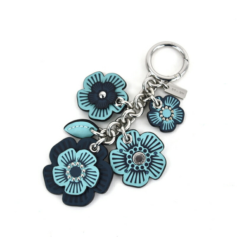 楽天市場】コーチ バッグチャーム レディース フラワーモチーフ バッグ