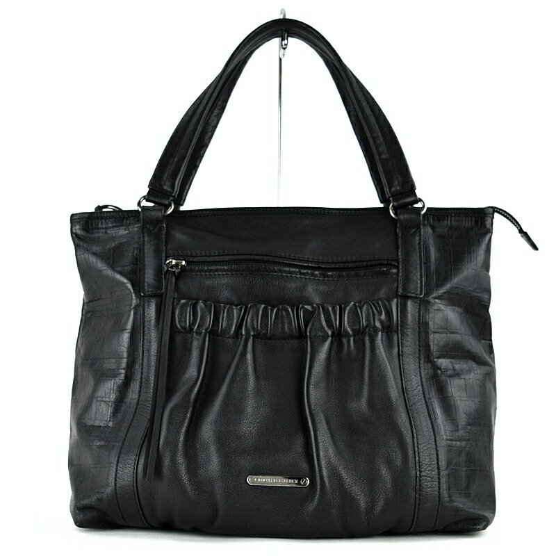 楽天市場】バーバリー バッグ 中古 トートバッグ ブラック A4サイズ