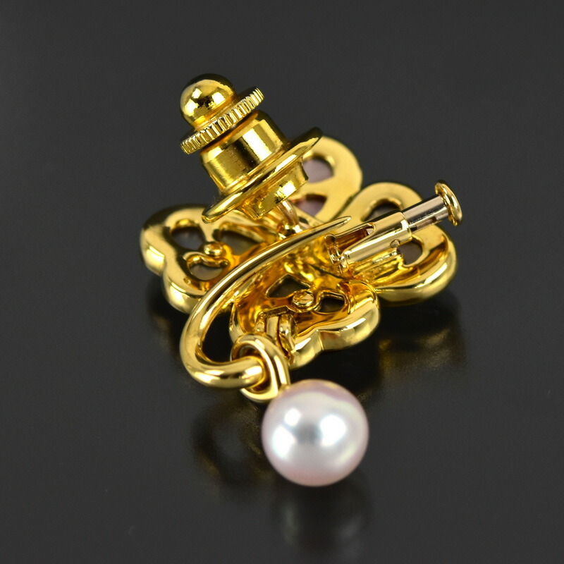 楽天市場】ミキモト ブローチ 2WAY ピクウェ クローバー 四つ葉 シェル