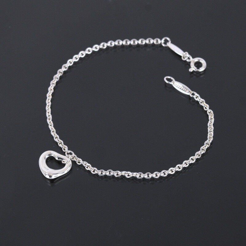 楽天市場】ティファニー オープンハートブレスレット レディース