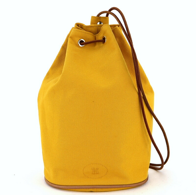 楽天市場】エルメス バッグ ポロションミミルPM 巾着バッグ ショルダー