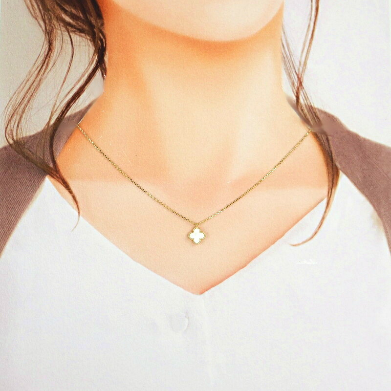 楽天市場】ヴァンクリーフ&アーペル スウィートアルハンブラペンダント