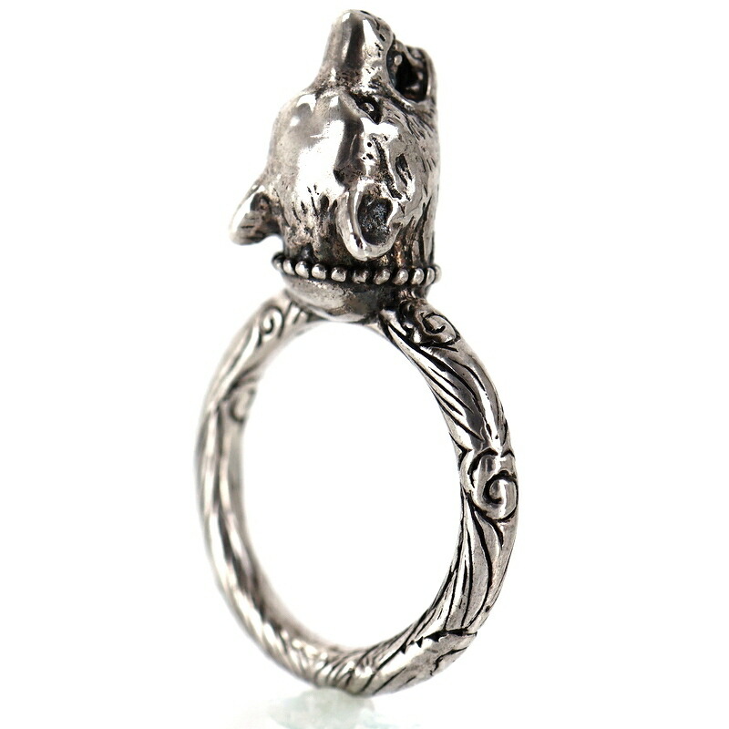 楽天市場】グッチ リング メンズジュエリー シルバー925 アンガー