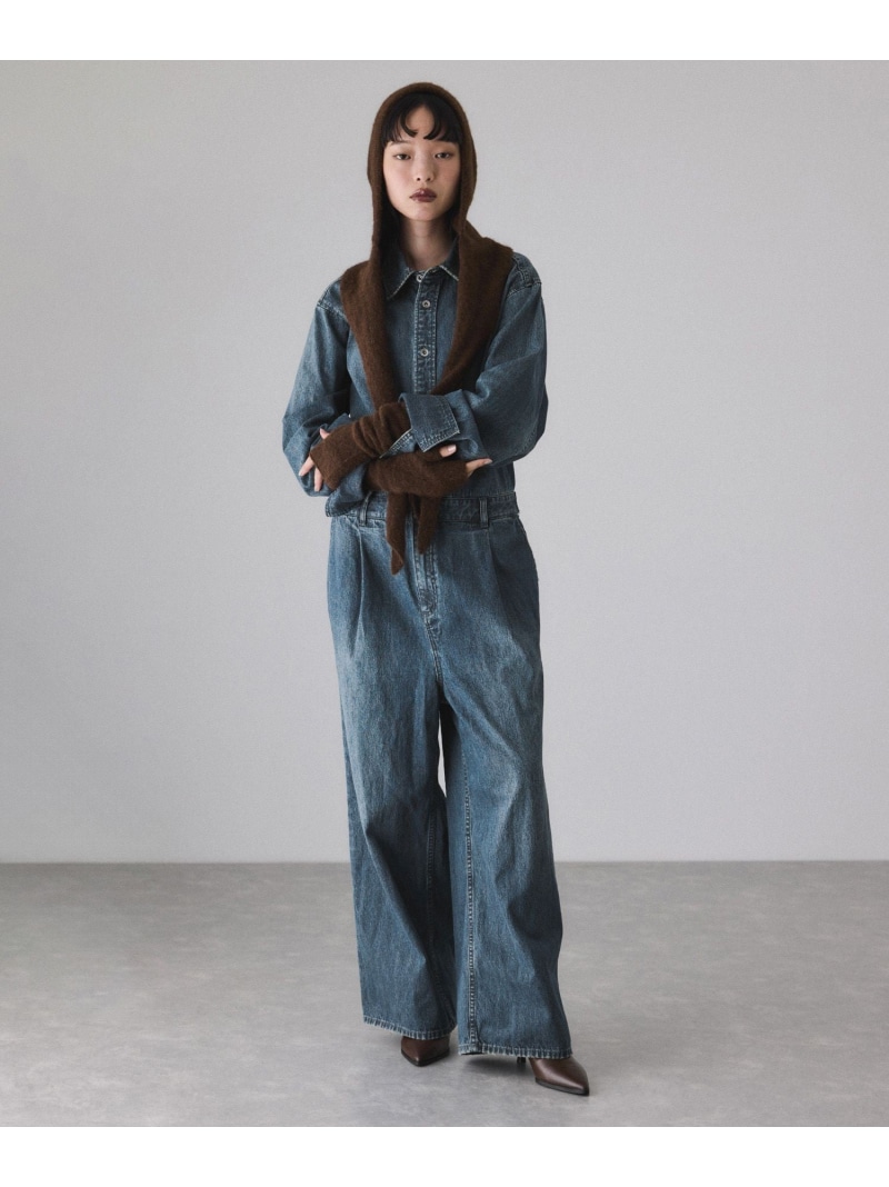 楽天市場】デニムジャンプスーツ ADAM ET ROPE' FEMME アダムエロペ