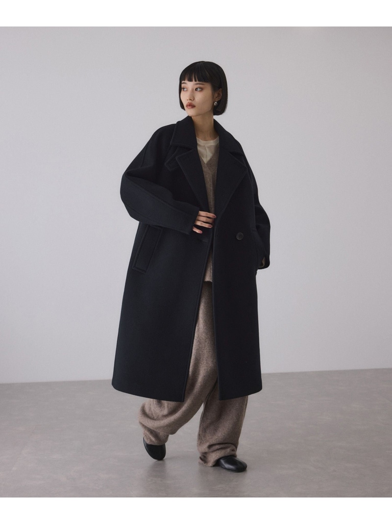 楽天市場】ウールボンディングラグランロングコート ADAM ET ROPE