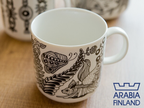 楽天市場】アラビア arabia Piilopaikka ピーロパイッカ マグ 400mL