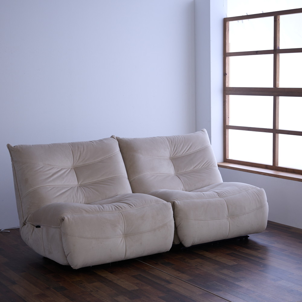 楽天市場】MTS 電動ソファ 1Pソファ 1人掛 リクライニング SJ OH