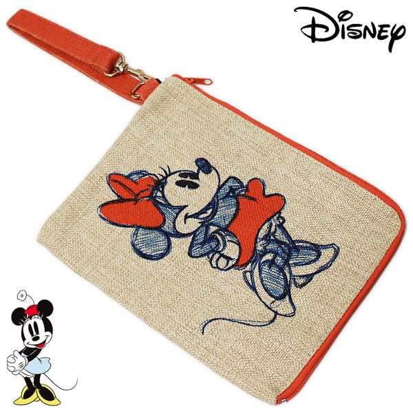 楽天市場】ミニーマウス ポーチ レディース キッズ 小物入れ : 雑貨
