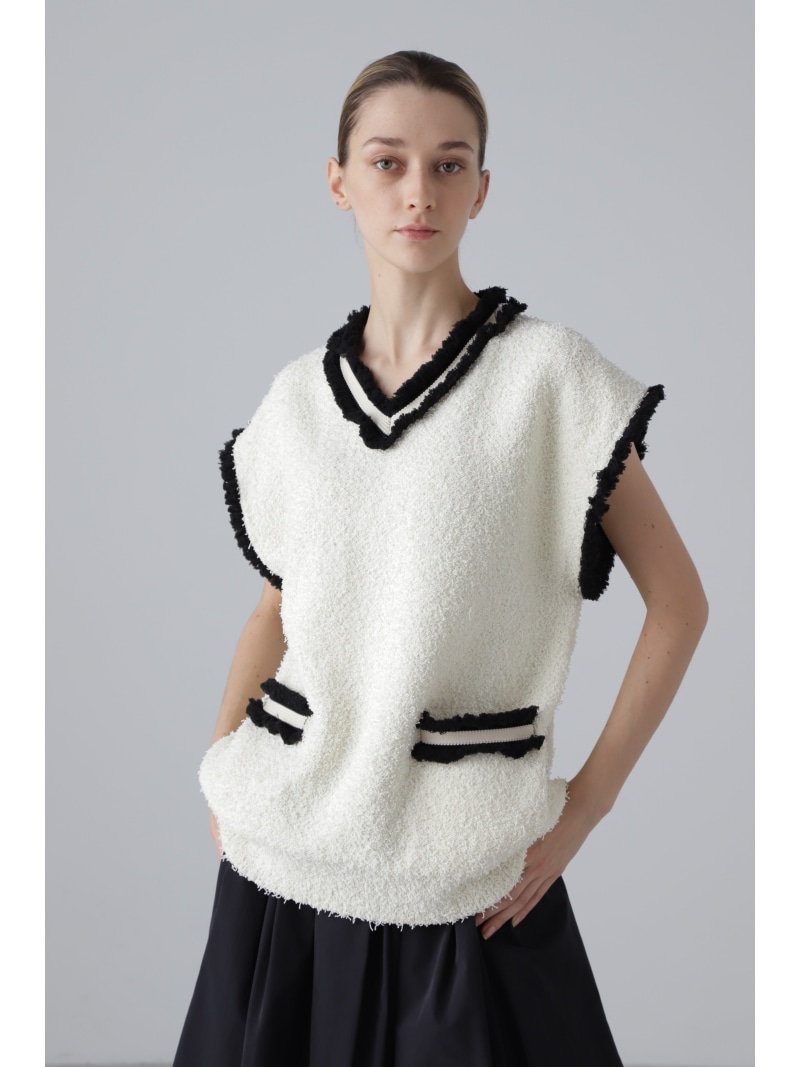 楽天市場】【SALE／50%OFF】◇ツィーディーニットベスト ADORE