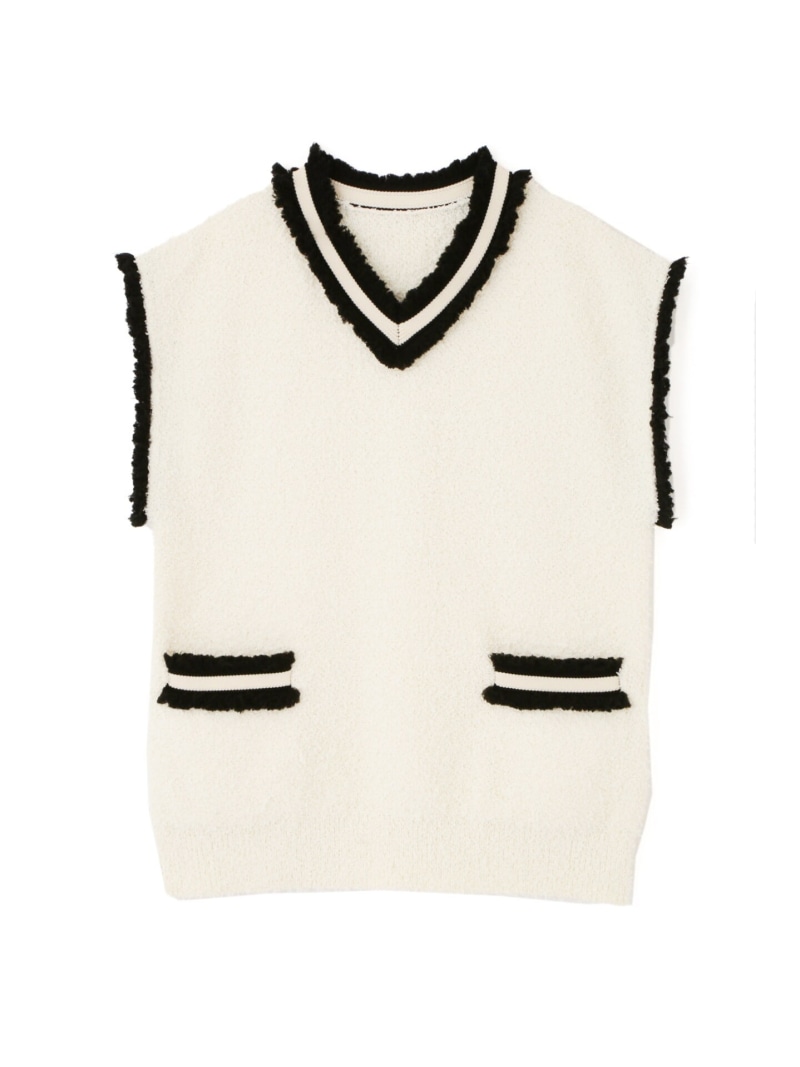 楽天市場】【SALE／50%OFF】◇ツィーディーニットベスト ADORE