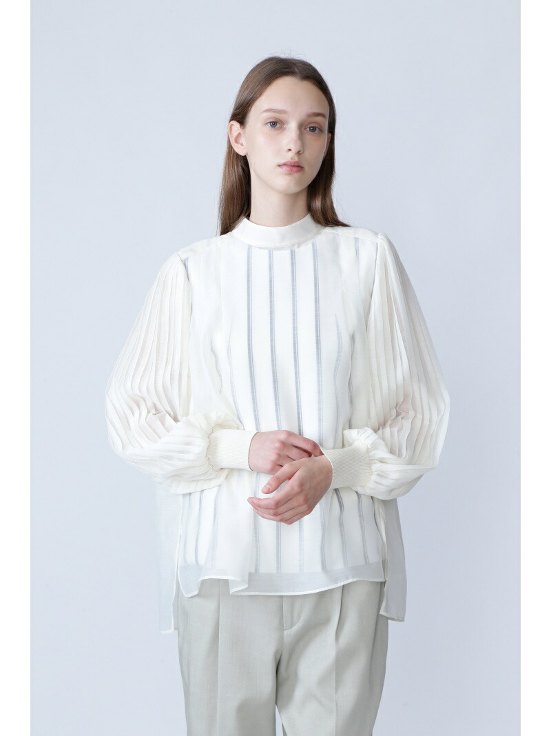 楽天市場】【SALE／50%OFF】◇シアープリーツブラウス ADORE アドーア