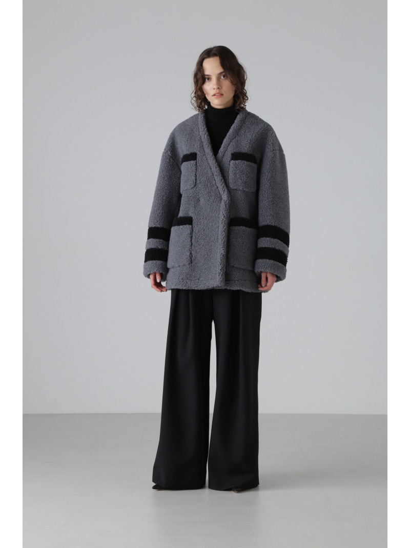 楽天市場】【SALE／50%OFF】ウールボアジャケット ADORE アドーア