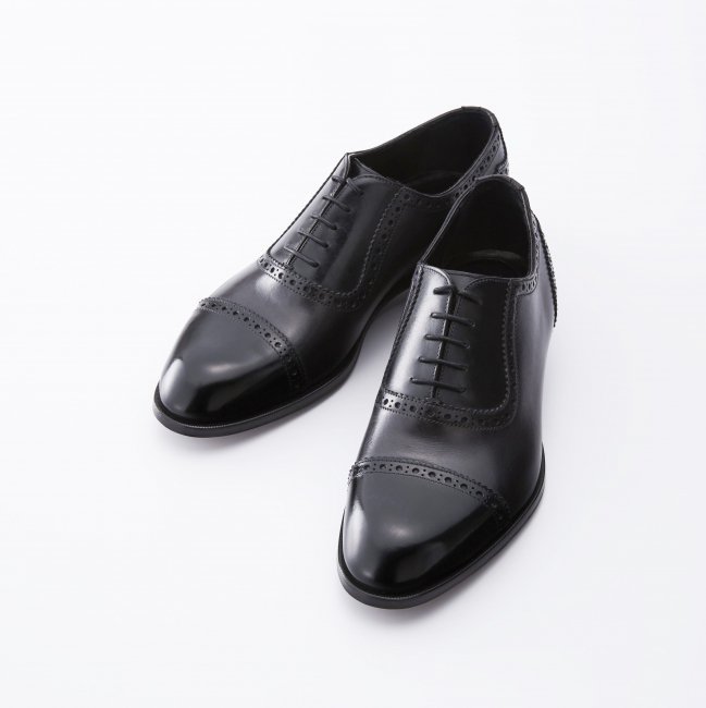 楽天市場】ビジネスシューズ メンズ パンチドキャップトゥ 2カラー