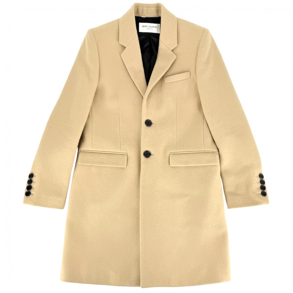 楽天市場】saint laurent チェスターコートの通販