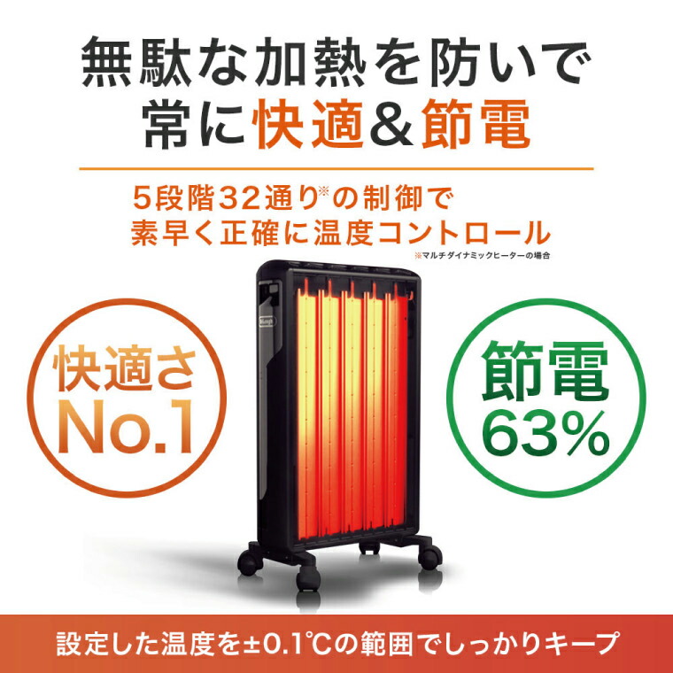 楽天市場】オイルヒーター デロンギ DeLonghi マルチダイナミック