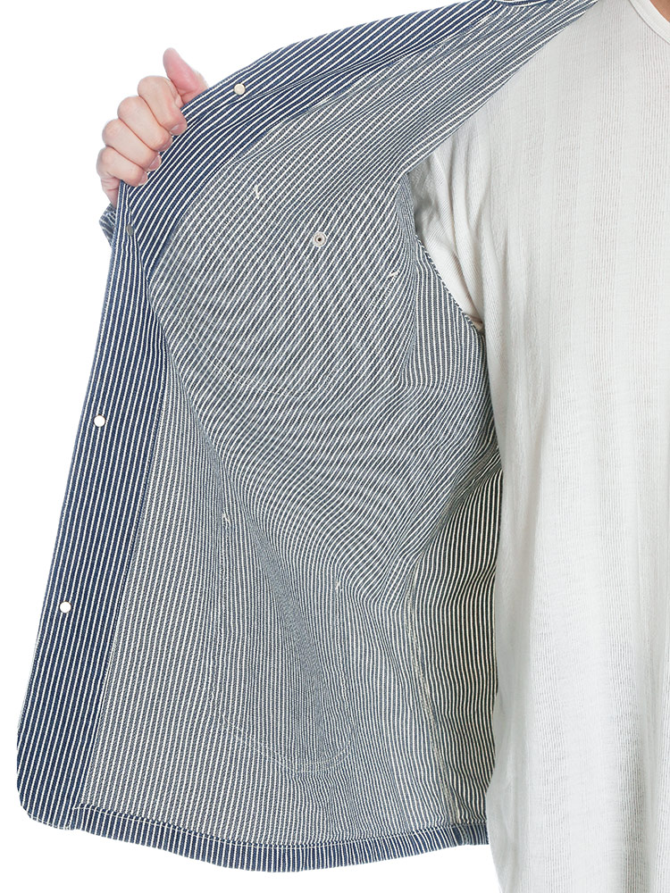 楽天市場】ロコジャケット アウター メンズ 大きいサイズ ヒッコリー