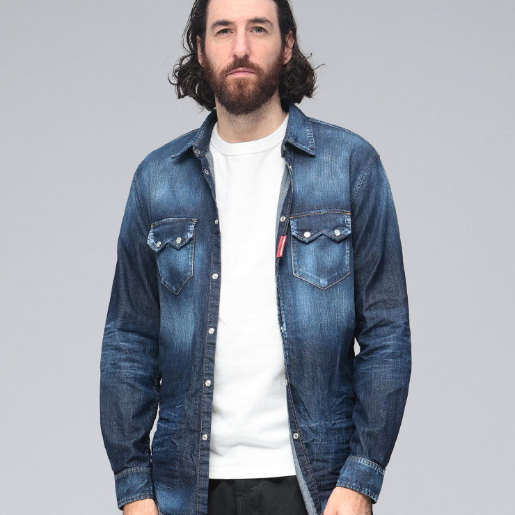 楽天市場】dsquared デニムシャツの通販