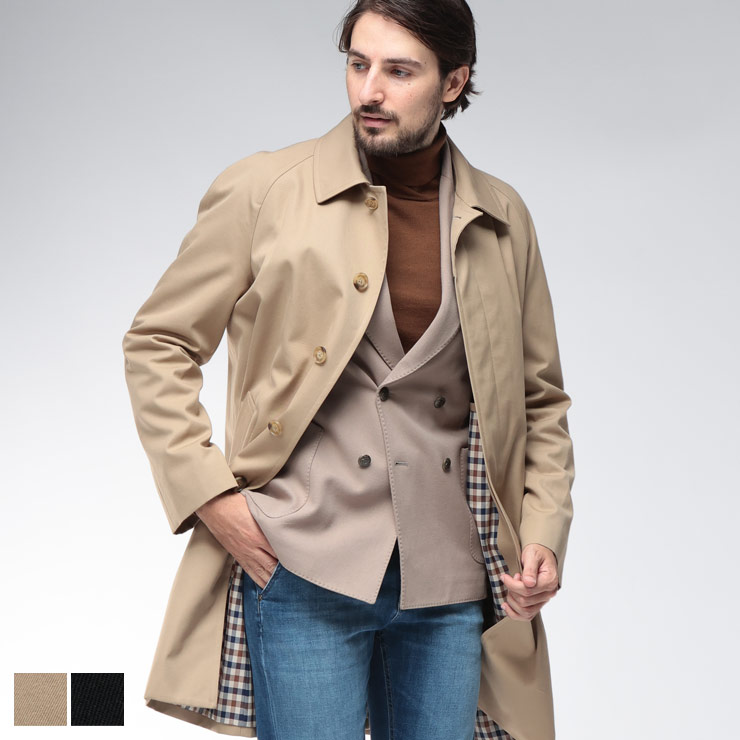 アクアスキュータム(Aquascutum) メンズステンカラーコート | 通販