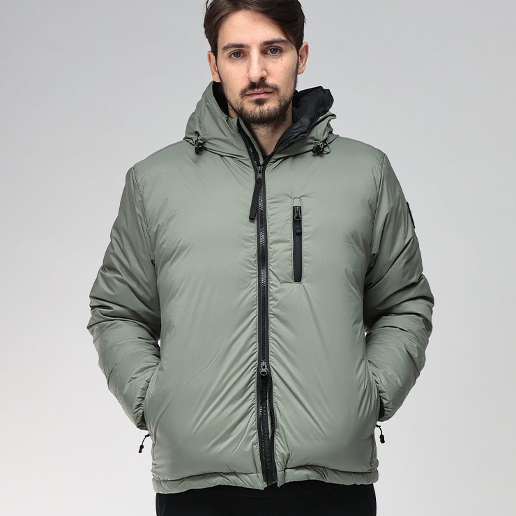 楽天市場】カナダグース ダウン（カラーカーキグリーン）の通販