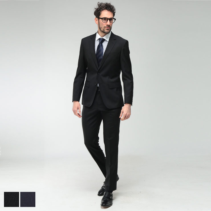 楽天市場】HUGO BOSS ヒューゴボス（カラーブラック）（スーツ