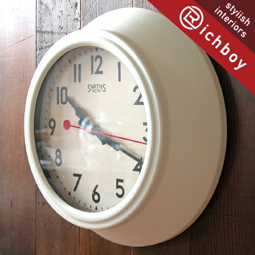 楽天市場】【送料無料】SMITHS スミス 復刻版 レトロ ウォールクロック