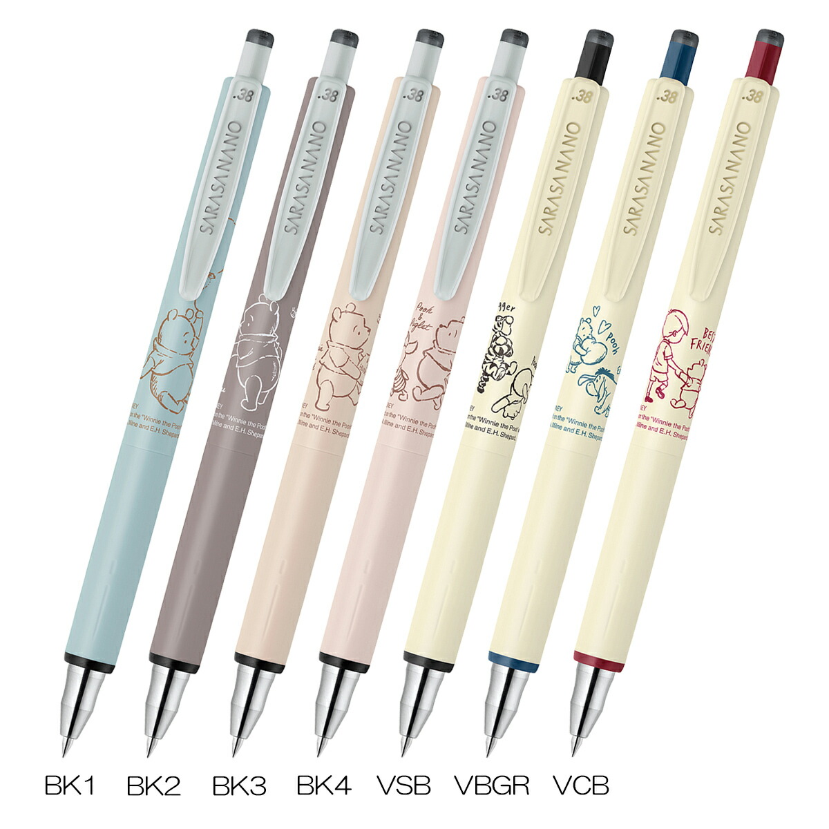 楽天市場】ゼブラ ジェルボールペン サラサナノ 0.38mm 限定 くまの