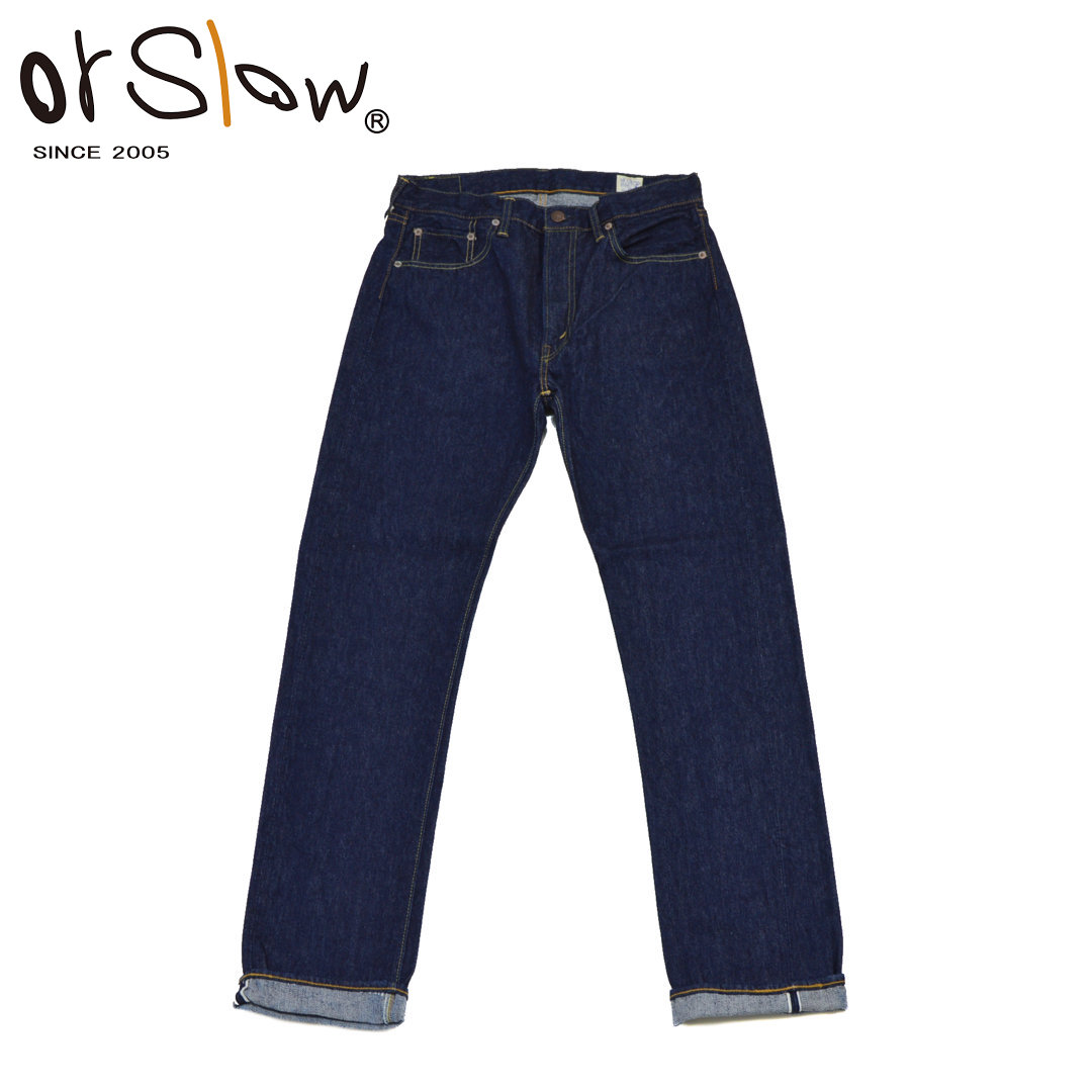 楽天市場】【期間限定ポイント】オアスロウ orSlow/デニム/107 SLIM