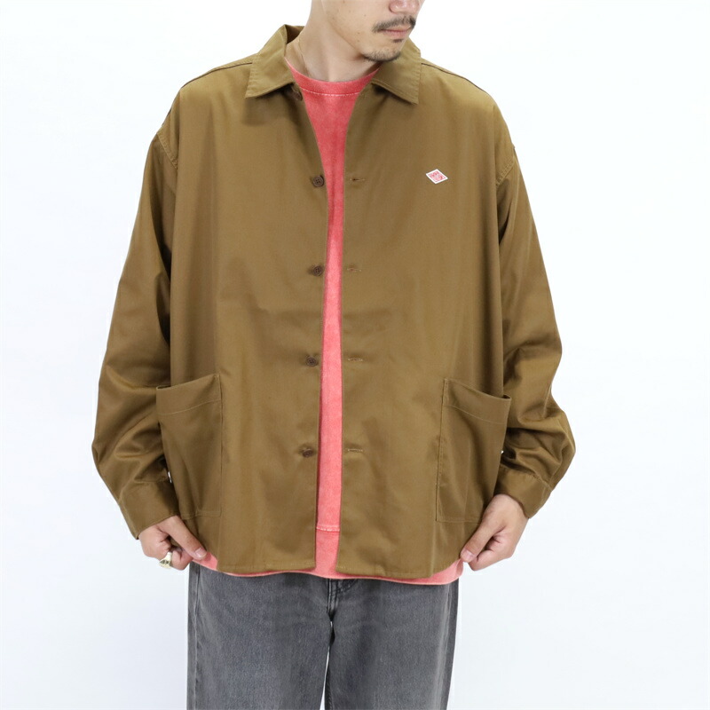 楽天市場】ダントン DANTON/ジャケット/カバーオール/T/Cツイル シャツ