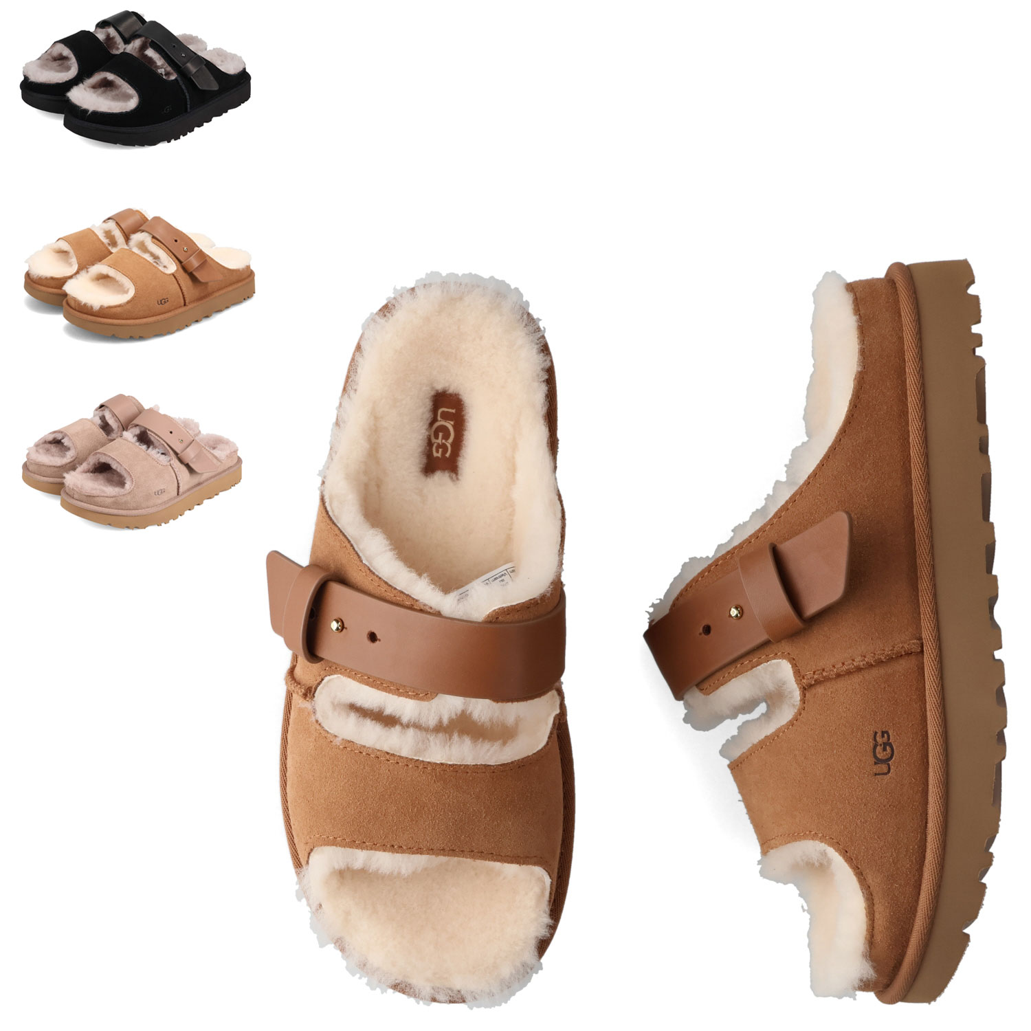 楽天市場】UGG GREENPORT STRAP SLIDE アグ サンダル ストラップ