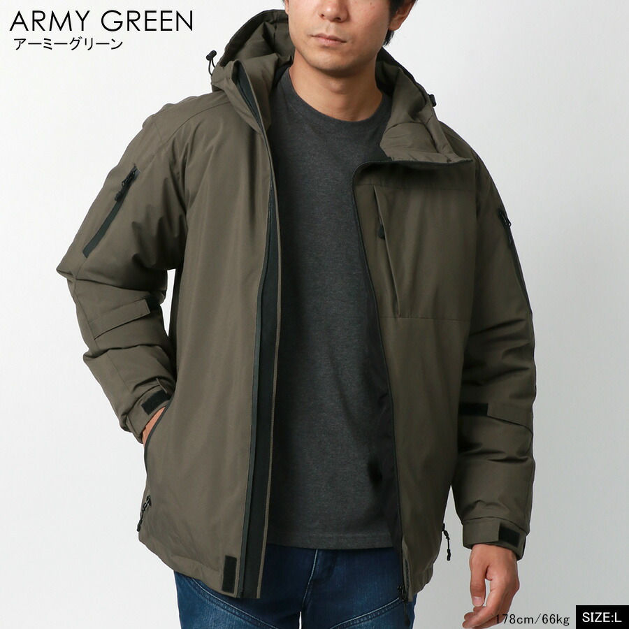 楽天市場】Gros グロス 中綿ブルゾン メンズ アシンメトリー ジップ