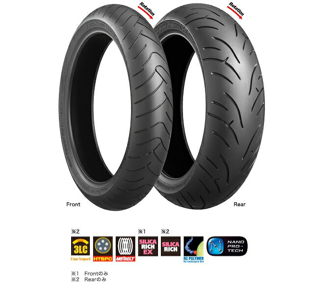 BT023 前後タイヤセット 楽天市場】ブリヂストン バトラックス bt023の通販