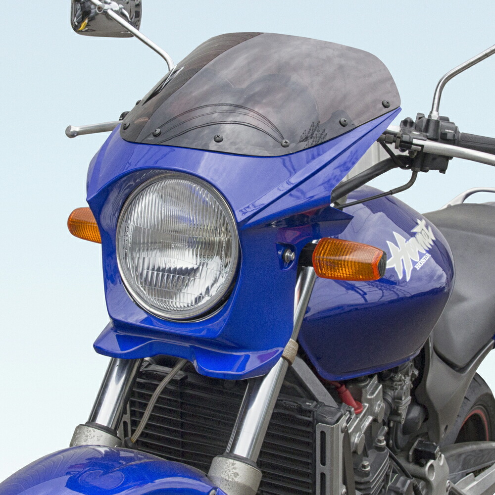 楽天市場】汎用 ビキニカウル ブルー/青 CB400SF NC31,NC39