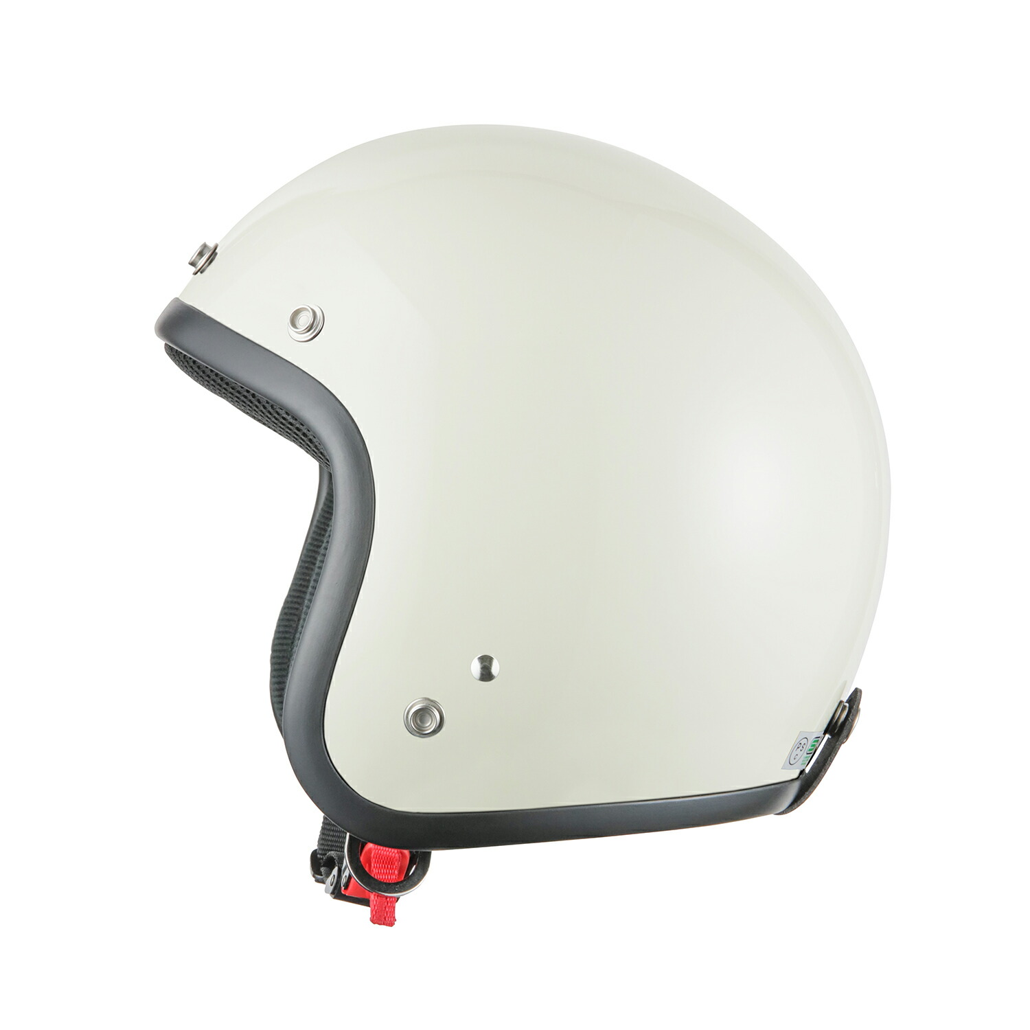 楽天市場】バイクヘルメット スモールジェット ホワイト フリーサイズ