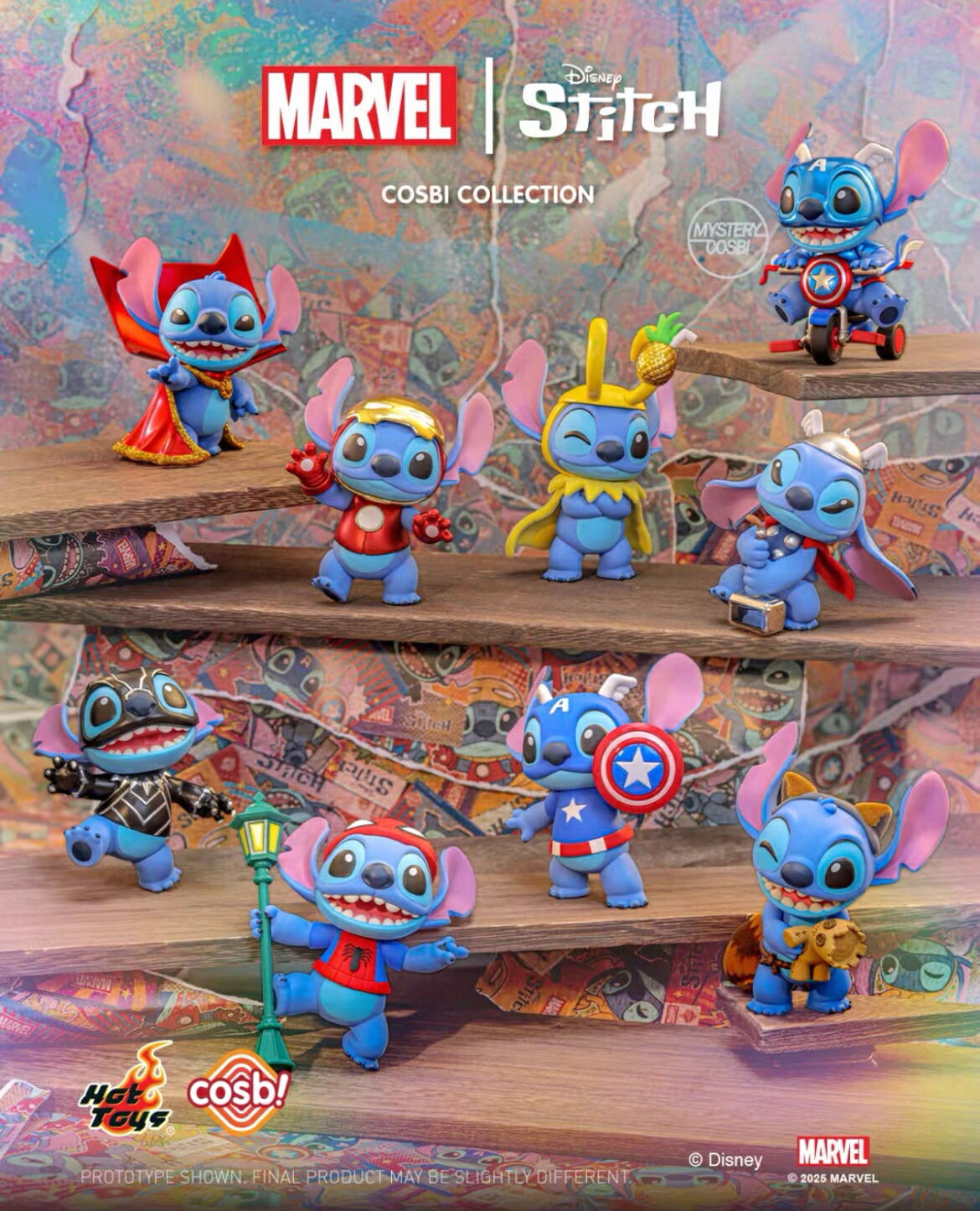 楽天市場】マーベル スティッチ コスビ コレクション フィギュア