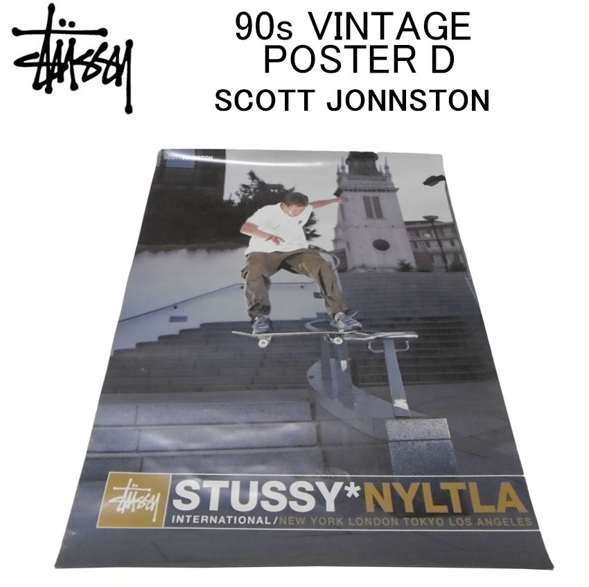 楽天市場】ステューシー ポスター STUSSY 90s VINTAGE POSTER Dアート