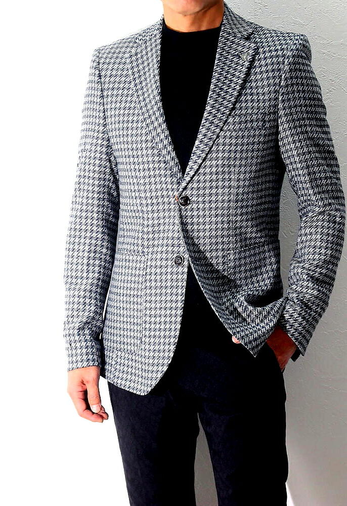 楽天市場】ツイード ジャケット テーラードジャケット 千鳥柄/チェック