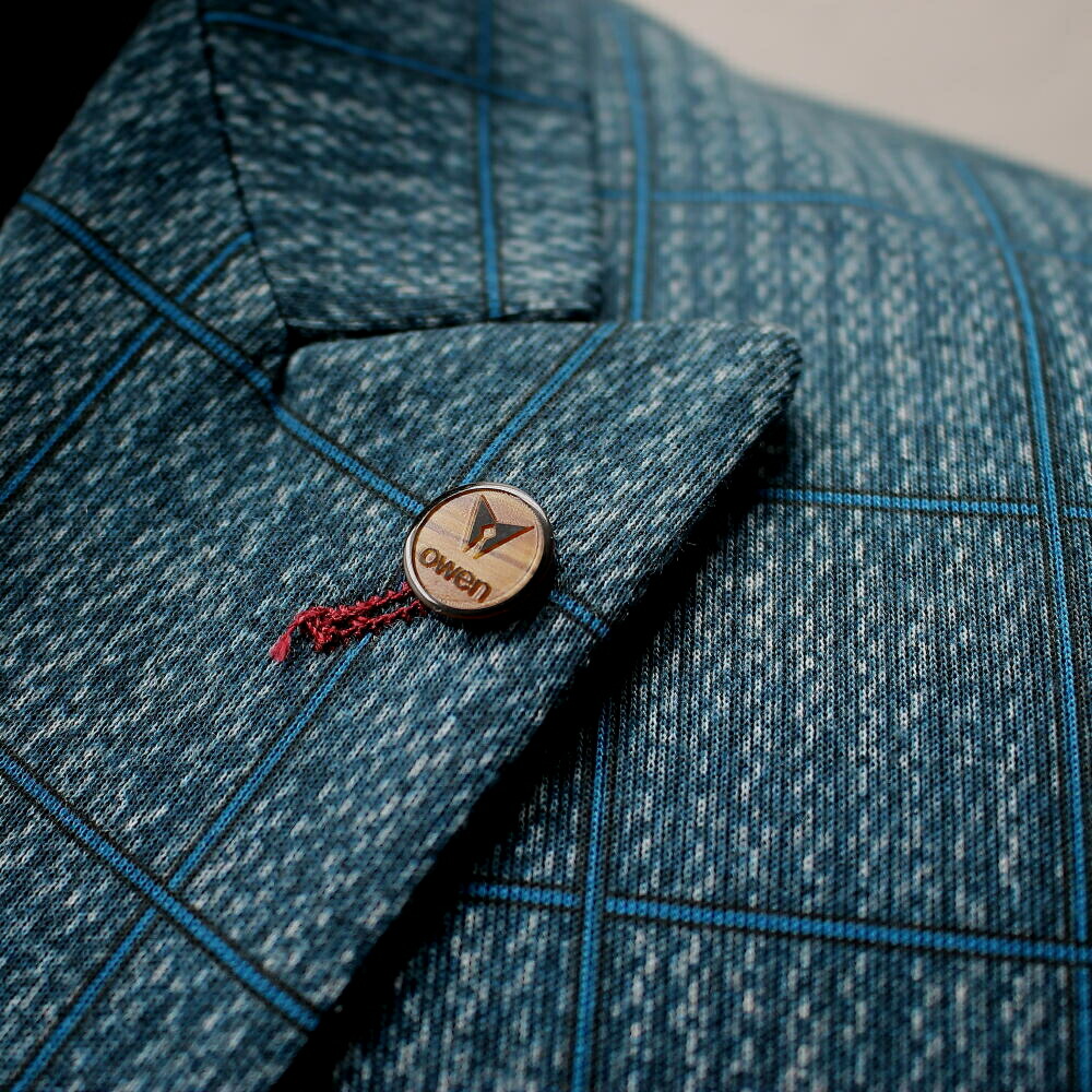 楽天市場】テーラードジャケット ダブルブレスト ブレザー チェック柄