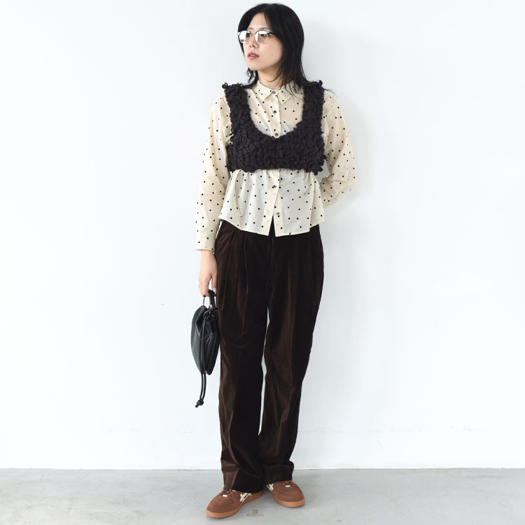 楽天市場】anuke（アンヌーク）/Loop Knit Vest ループニットベスト