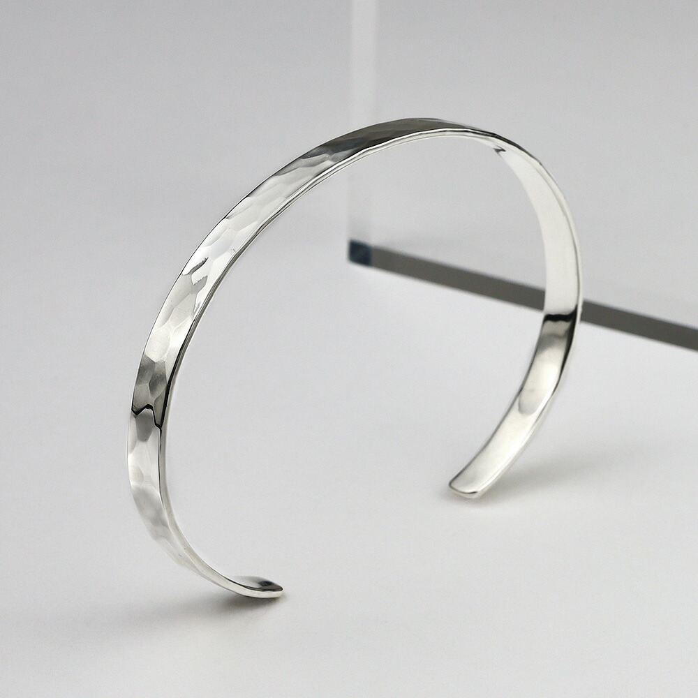 ichi ichi シルバーバングル シルバー 白釈バングル bangle | ichi{% _1 %}