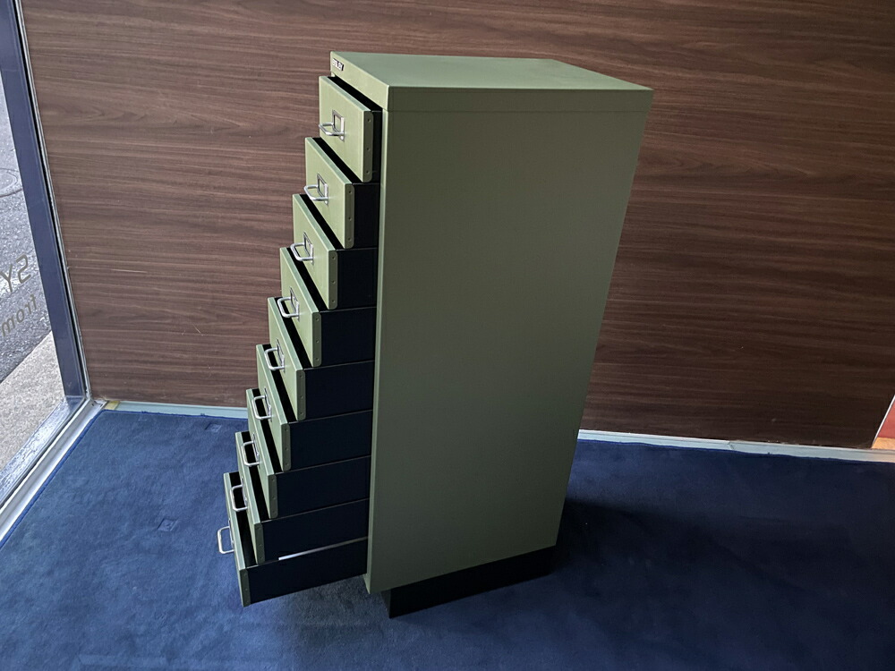 BISLEY ビスレー ヴィンテージキャビネット 9段 BISLEY ビスレー