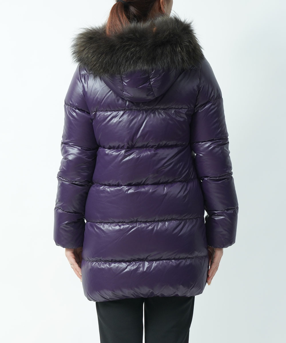 楽天市場】【60%OFF】デュベティカ DUVETICA ナイロン ファー付き