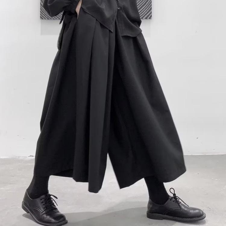 楽天市場】THOM WILLS 袴パンツ メンズ ワイドパンツ ハカマパンツ 9分