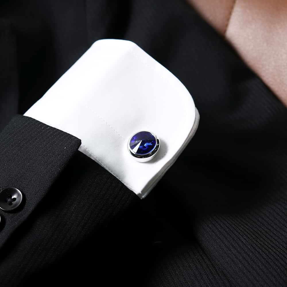 楽天市場】【クリスタルカフスボタン】 カフス ボタン カフスボタン